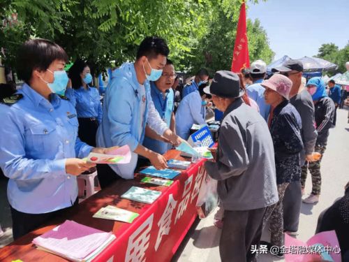 食安護航零距離 金塔縣市場監管檢驗檢測中心開展食品快檢進社區進市場志愿服務活動